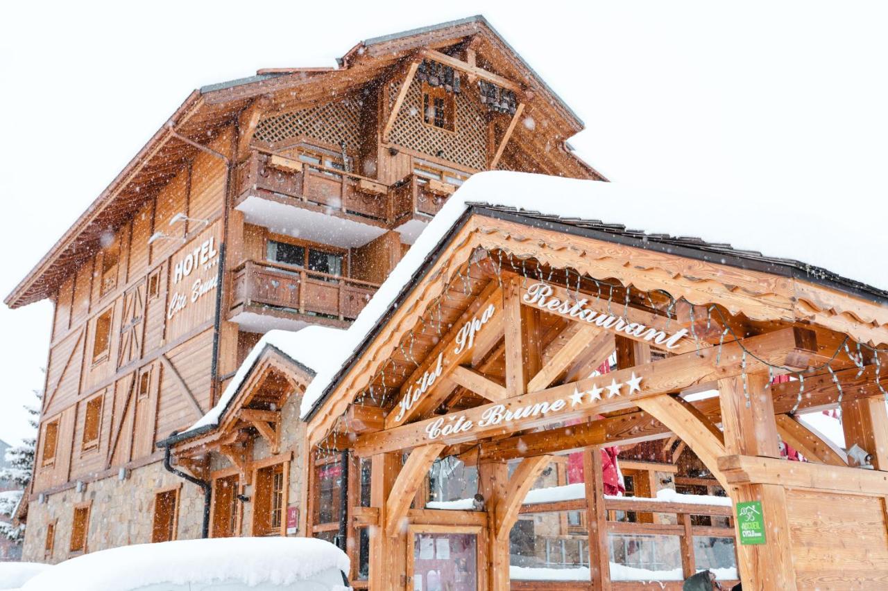 Hotel Cote Brune Les Deux Alpes Exterior photo