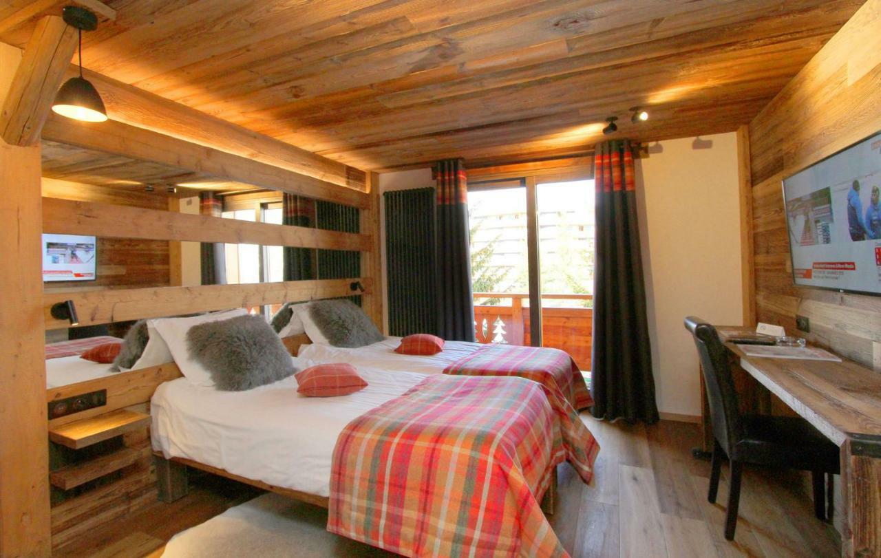 Hotel Cote Brune Les Deux Alpes Exterior photo